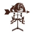 thumbnail image 3 of EZ Vane Bulldog Weathervane | 4-Sided Mount | 14 Gauge Steel | Sealed Ball Bearings | Home or Garden, 3 of 7