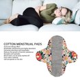 thumbnail image 3 of 5Pcs Cotton Washable Sanitary Pad,Reusable Washable Cloth Menstrual Pads / Panty Liners, Super Absorbent, Soft And Comfortable, 3 of 8