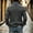 Dark Gray, variant on MexChoioe Mens Fall Casual Knit Cardigan Lapel Collar Denim Spliced Open Front Design Loose Cut Daily Coat for Mens