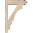 thumbnail image 3 of Ekena Millwork 5 1/2"W x 18"D x 26"H Balboa Smooth Arts and Crafts Outlooker, Douglas Fir, 3 of 4