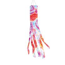 VerPetridure Tie-dye hair flag (ZR021-DM-FT1008)Hair Dryer Flag Windsock Outdoor Garden Decoration Flag Flag