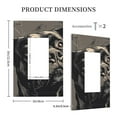 thumbnail image 3 of Easygdp Vintage Dog Illustration Decorator Light Switch or Receptacle Outlet Wall Plate Decorator Wall Plate Child Safe Outlet Cover-Style U, 3 of 6