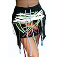 thumbnail image 1 of Douhoow Women Short Skirt High Waist Irregular Bandage Decoration Mini Skirt Summer Lace-up Skirt, 1 of 6