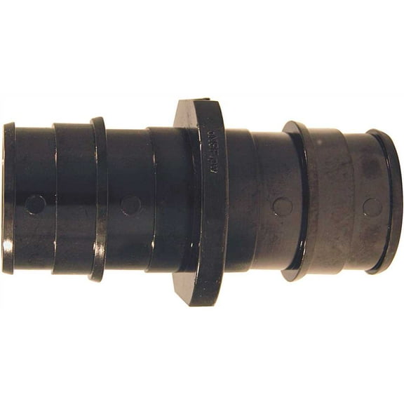 Apollo Poly-Alloy PEX-A Barb Reducing Coupling - 3/4 in. x 1 in., Black