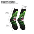 thumbnail image 5 of Slimer Ghostbusters Adult Socks Breathable Cozy Soft Crew Socks Novelty Casual Calf Stockings For Men Women, 5 of 8