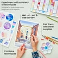 thumbnail image 5 of Arteza Watercolor Paint, Multicolor, Set of 24, 12 mL, 5 of 7
