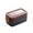 Multicolor_4, variant on HomeKingdee Premium Double Section Bentos Lunch Container Efficient Microwave Safe Leak Proof Design Food Case For Work Picnics User Friendly Bentos Box For Office Lunch