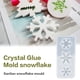 thumbnail image 4 of Inteprter Molde de resina Fundición Moldes de copos de nieve Artesanía DIY Regalos multiusos Molde Colgante Suministros de artesanía de vacaciones tres, Artesanía uno, 02 Inteprter HA059604-04, 4 of 6