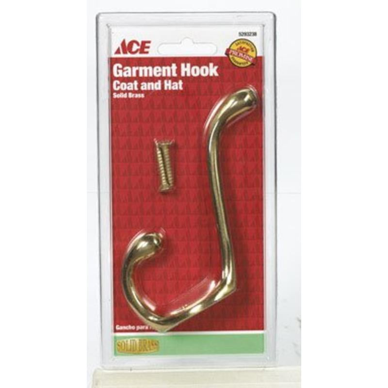 Heavy Duty Garment Hook 31/2" Projection Ace Hook and Eye 013012162