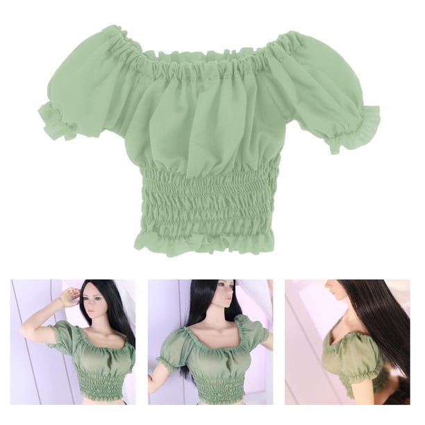 1/6 Femenina Apretada Elástica de 12'' Accesorio Modelo Verde E