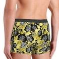 thumbnail image 3 of Uemuo Orchids Flowers Pattern Men's Boxer Briefs,Trunk Anti-Chafing,Comfortable, Durable, and Stylish Underwear-XX-Large, 3 of 9