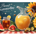 thumbnail image 3 of Decorative Design Sweet Summertime Sunflower Picnic Juice Banner for Summer Party Outdoor Event Garden Gathering, 3 of 7
