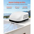 thumbnail image 2 of VEVOR RV Air Conditioner 13500 BTU Non-Ducted Rooftop RV AC 65 dB Quiet for Replacing, 2 of 9