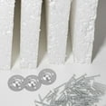 thumbnail image 2 of FUTUREORYY Cement Board Washers 200Pcs Silver Iron For Construction Projects, 2 of 8