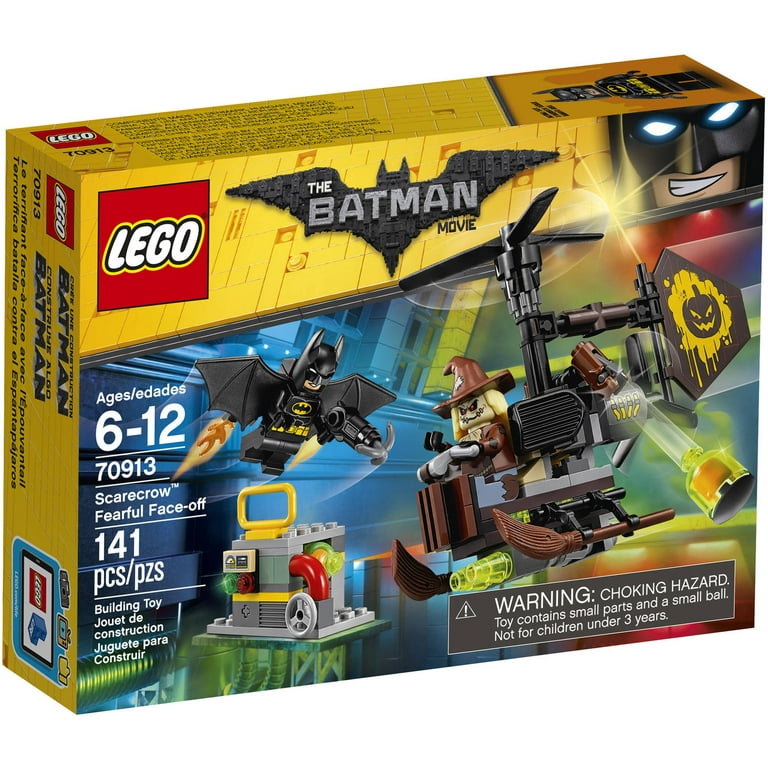 sidde spejl Oh LEGO Batman Movie Scarecrow Fearful Face-off 70913 - Walmart.com