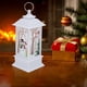 thumbnail image 5 of Linterna De Papá Noel, Linternas De Navidad Luz LED Con Pilas Decoración Del Hogar PVC Portátil Con Gancho Para Exteriores Para Navidad, 5 of 7