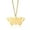 GOLD, variant on Butterfly Necklace For Women Bohemia Jewelry Insect Gold Silver Retro Everyday Necklace Wedding