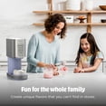 thumbnail image 6 of Ninja CREAMi Ice Cream Maker, for Mix-ins, Milkshakes, Sorbet, 5 One-Touch Programs, (2) 16 Oz Pint Containers & Lids, NC300PU Purple, 6 of 8