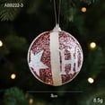 thumbnail image 3 of Fiudx Adorno Colgante para Árbol de Navidad, Bolas Navideñas de Espuma con Lentejuelas, Adornos Suaves y Adorables, Decoración Festiva para El Hogar, Fácil de Colgar, Reutilizable para Múltiples Fest, 3 of 7