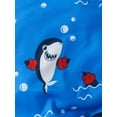 thumbnail image 4 of Maillot de Bain une Pièce Motif Requin pour Bébés Garçons, Maillot de Bain Extensible à Manches Courtes, Maillot de Bain pour Bébé pour Vacances à la Plage, 4 of 5