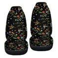thumbnail image 6 of ZIATUBLE Hummingbird Floral Car Seat Cover Protector 2 Pcs Stylish Driver Seat Covers for Women Breathable Vehicle Bucket Seat Covers Fit Most SUV Sedan Van Automotive Seat Accessories, 6 of 7