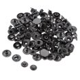 thumbnail image 1 of AMLESO 30x Snap Fasteners Press Stud Popper Rivets Button Leather Coat Down Bag 17mm, 1 of 8