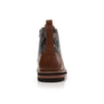 thumbnail image 4 of Polar Fox Brooke MPX806061 Woolen and Synthetic Leather Lace-up Fashion Chukka Boots with Zipper Closure, in Orchid Brown, Men's Size 11, 4 of 8