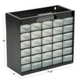 thumbnail image 6 of Hyper Tough 30 Drawer Small Parts Organizer, Fastener Storage, Black, 6 of 8