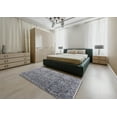 thumbnail image 5 of Ahgly Company Machine Washable Indoor Round Industrial Modern Iron Gray Area Rugs, 3' Round, 5 of 7