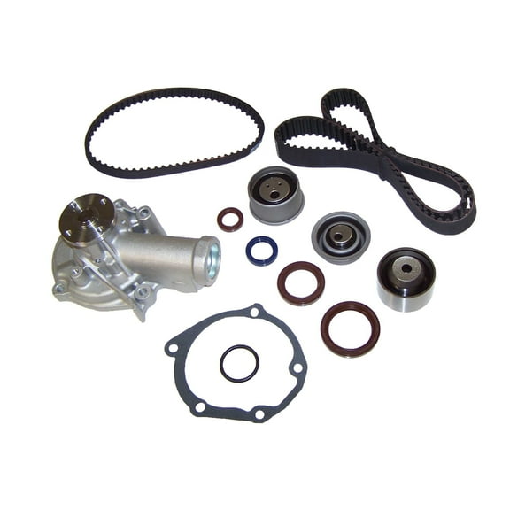 DNJ TBK155AWP Timing Belt Kit Water Pump Fits Cars & Trucks 2003 Mitsubishi 2.4L L4 SOHC 16v