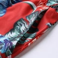 thumbnail image 3 of JIAHONG Mens Swim Trunks Quick Dry Board Shorts with Mesh Liner, Breathable Big & Tall Beach Shorts Swimwear Bathing Suits , Red, 3 of 6