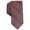 Grey - red, variant on bar III Mens Acker Stripe Self-tied Necktie, Grey, One Size