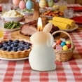 thumbnail image 5 of Easter Rabbit Scented Candle Aromatherapy Holiday Candlestick 4 Candle Holder Centerpiece Candle Centerpiece round Votive Candle Holders Dining Table Candle Holder Short Candle Holder Candle Holders, 5 of 5
