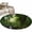 Forest Green Dark Green, variant on Round Rug 4Ft Washable Non-Slip, Green Forest Circle Area Rugs for Living Room Bedroom, Summer Botanical Watercolor Modern Art Indoor Floor Mats Carpet Runner for Home Decor Aesthetic