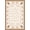 Brown, Pattern 1, variant on ODIKA 4'x6' Brown Geometric Bordered Design Washable Area Rug Modern Indoor Outdoor Patterned Aesthetic for Bedroom, Reading Nook, Pet Friendly & Non-Shedding