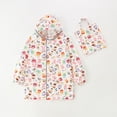 thumbnail image 1 of Chubasquero Kawaii Sanrio Hellokittys Mymelody Kuromi para niños, Poncho de dibujos animados, lindo Anime para estudiantes, impermeable para exteriores, juguetes para niños y niñas, 1 of 4