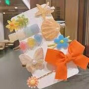 Accesorios para el cabello con elementos de dibujos animados para niñas, horquillas bonitas, tocado para niños, novedad