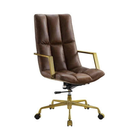 Rolento Executive Office Chair in Espresso Top Grain Leather