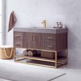 thumbnail image 4 of Miseno Mv789048-Nm Alistair 48" Free Standing Single Basin Vanity Set - North Carolina Oak, 4 of 7