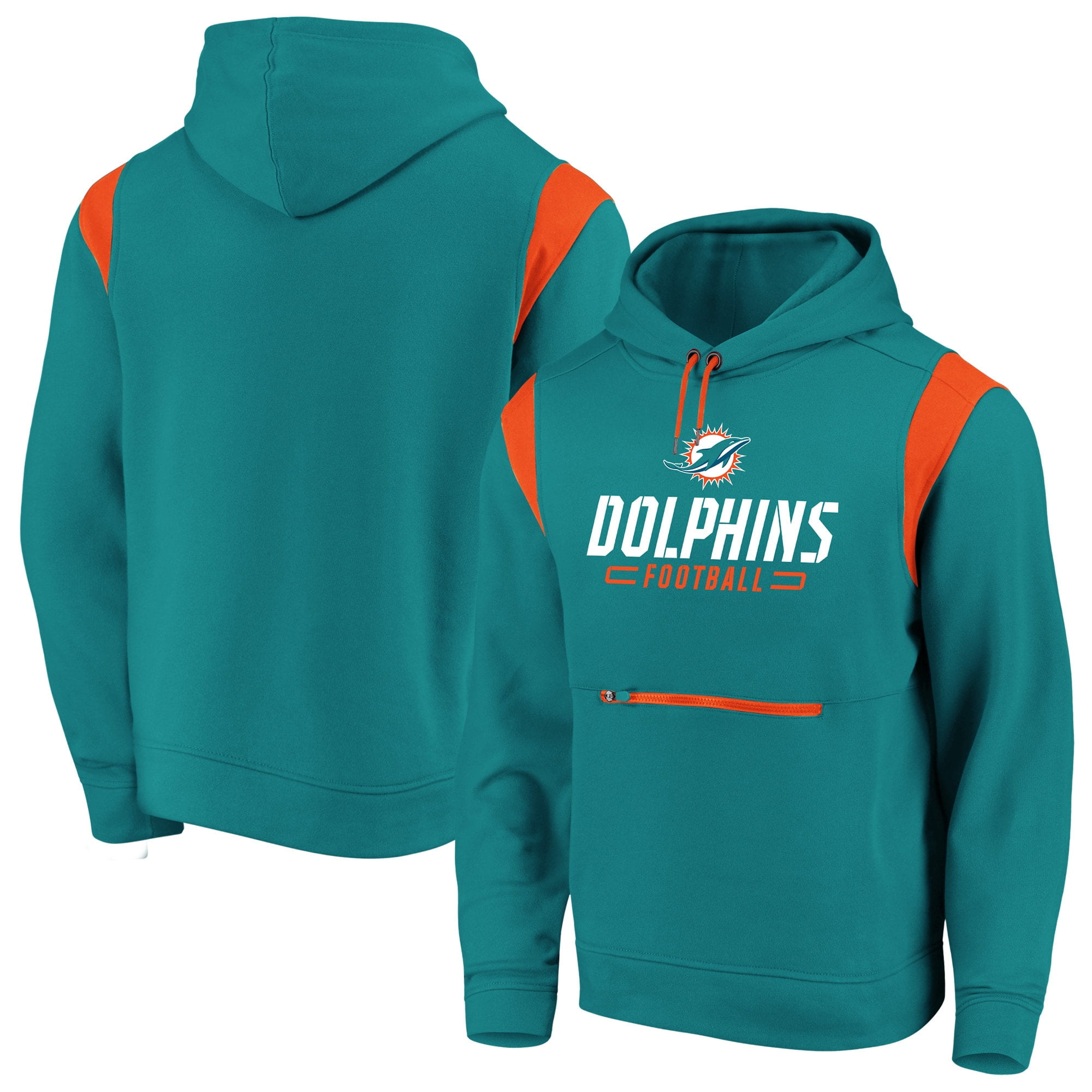 orange miami dolphins sweatshirt