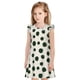 thumbnail image 1 of Fotbe Abstract Green Polka Dot Vestido de Dormir para Niñas de 3 a 10 Años, Mangas Cortas, Estilo Princesa, Pijama Camisón con Mangas Voladas-Large, 1 of 6