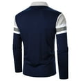 thumbnail image 3 of ketyyh-chn99 Grey Polo Socks For Men Men's Long/Short Sleeve Polo Shirts Quarter-Zip Casual Slim Fit Neck Basic Designed Cotton Shirts, 3 of 5