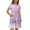 #A06-Light Purple, variant on XADYUY Girls Short Sleeve Floral Dresses Casual A-Line Short Sleeve Skater Dresses Cute Basic Crew Neck Swing Twirly Dresses with Pockets for 4-14t Kids,Blue 7-8 Years