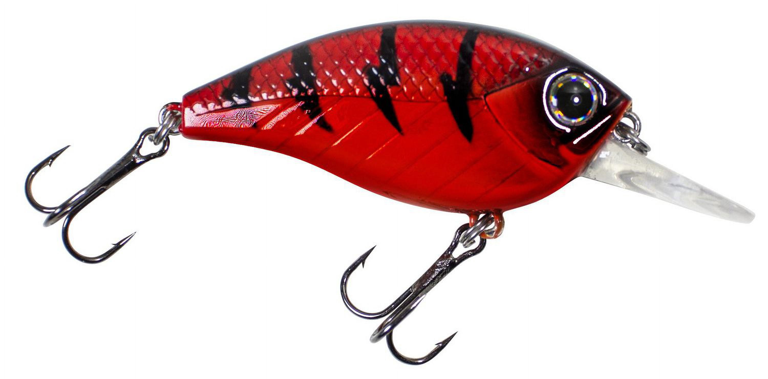 Lunkerhunt IJOLT02 Impact Jolt 8F Deep Diving Crankbait Turbo Crawfish 2.25", 3/8oz, Impact Jolt 8F Deep Diving Cra