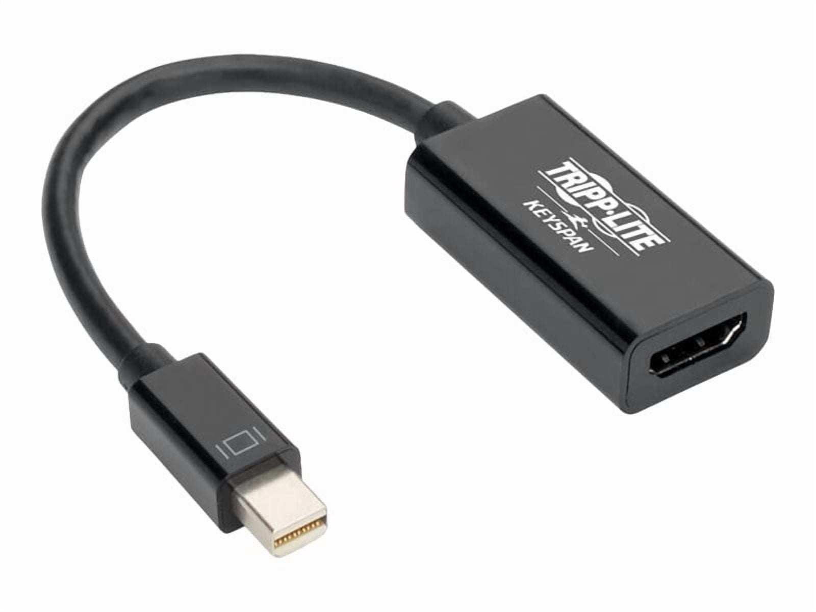 Keyspan Mini DisplayPort 1.2 to HDMI 2.0 Active Adapter – M/F, 4K x 2K @ 60 Hz, Thunderbolt 1/2, Black