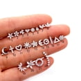 thumbnail image 3 of Moda 316 Acero inoxidable Mini circonio cartílago Piercing pendiente para mujer Helix Tragus Piercing joyería del cuerpo de las mujeres 1 pieza, 3 of 4