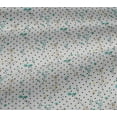 thumbnail image 4 of oneOone Cotton Jersey Green Fabric Floral Sewing Craft Projects Fabric Prints By Yard 58 Inch Wide, 4 of 4