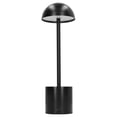 thumbnail image 3 of Lámpara de mesa inalámbrica, recargable, 2000 mAh, LED, 3 colores, atenuación, USB, para el hogar, sala de estar, restaurante, color negro., 3 of 14