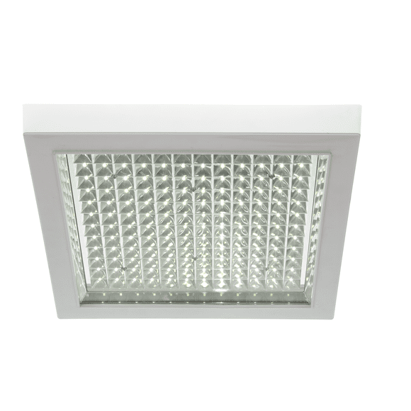 Plafón cuadrado de LED's ILUMINACION LUZ VIC MODERNO
