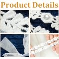 thumbnail image 3 of Piezas Diadema de Encaje Suave con Nudo de Lazo, Pequeño ángel Diademas y Lazos, Cintas para Niñas,Juego de diademas elásticas suaves para Diadema de Encaje, Princesa Accesorios (Blanco, 4), 3 of 3